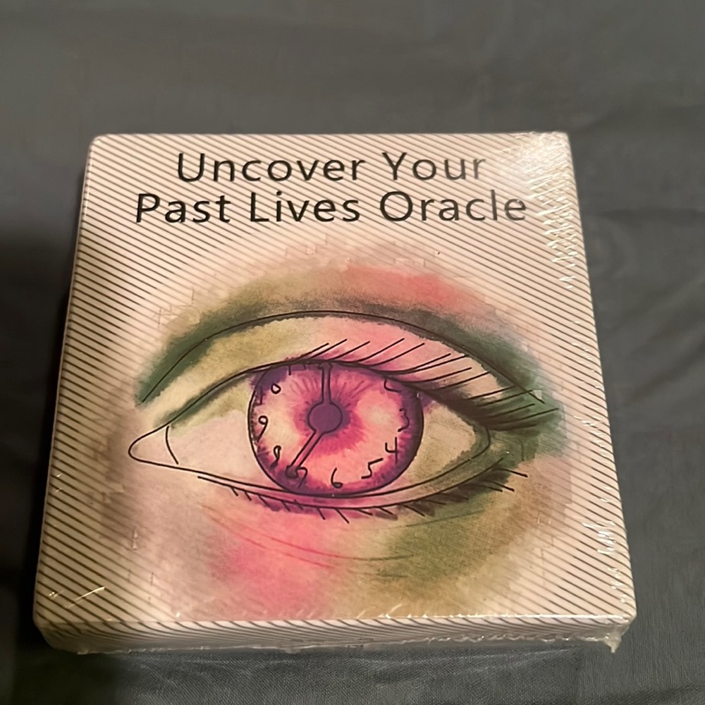 Past lives oracle cards